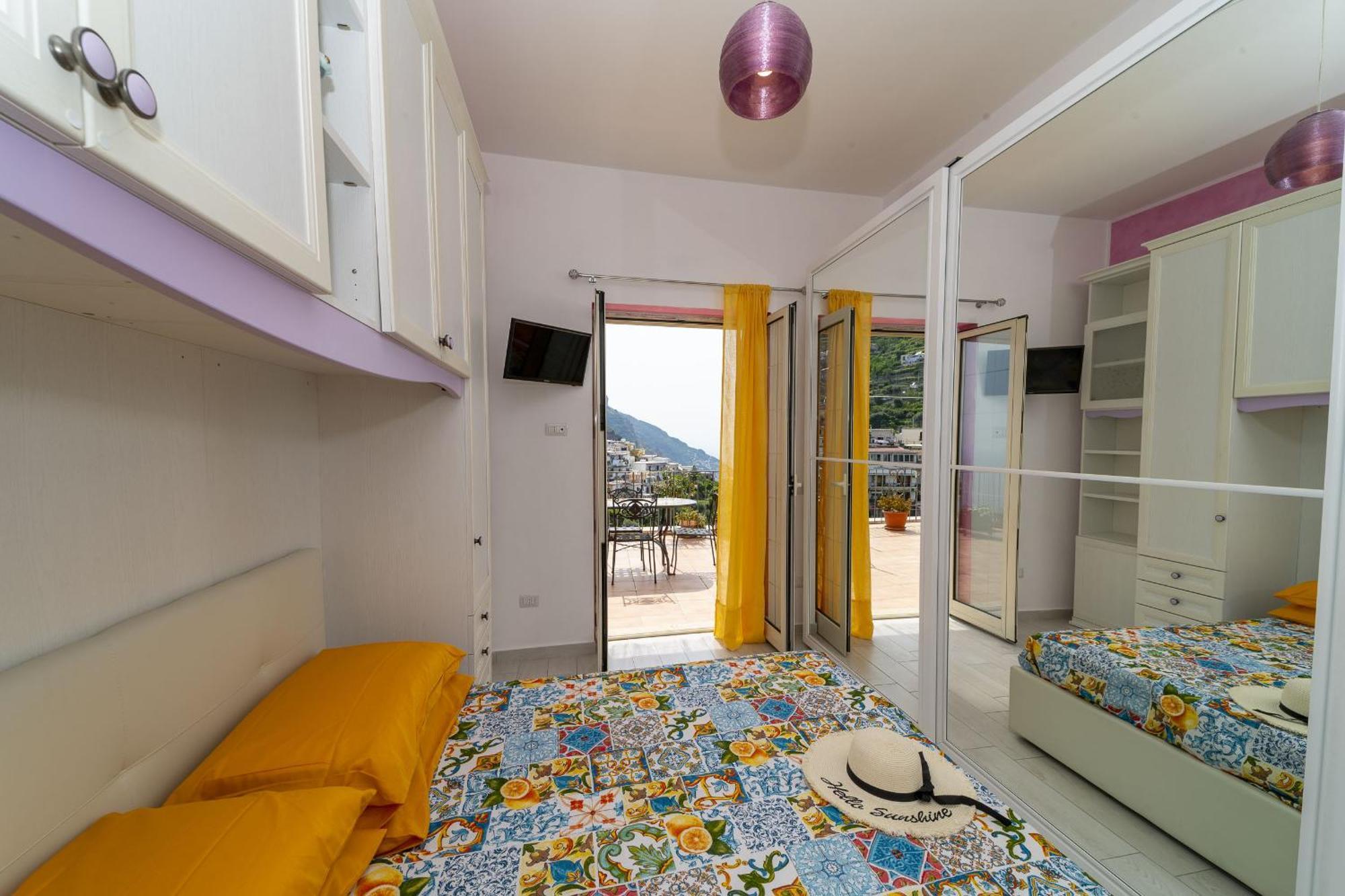 Willa Casa Melevyen In Positano Zewnętrze zdjęcie